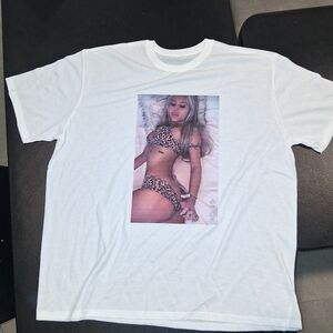 White Graphic Men's Tee